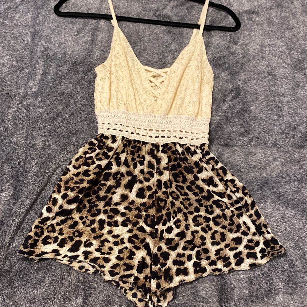 Lace romper